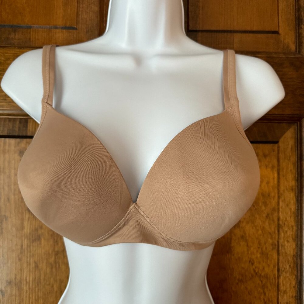 #1 Warner's Tan Padded Bra #01298 Size 38B